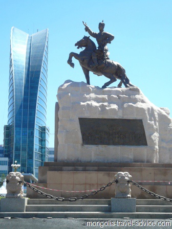 Images Mongolia sukhbaatar square