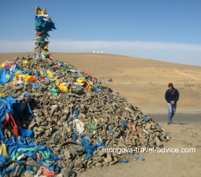 mongolia photos buddhist ovoo obo