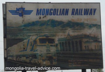 trans-siberian train sign