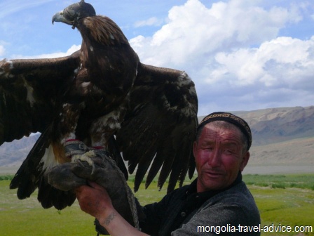 eagle hunting Bayan Olgii west Mongolia