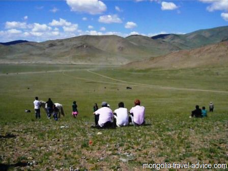 Naadam in Olgii west Mongolia