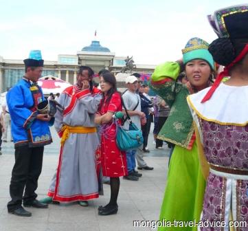 Mongolian naadam festival ulan bator