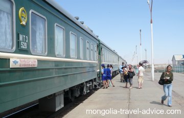 photos mongolia trans-siberian train