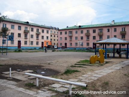 Ulan Bator empty square