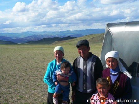 kazakh family western mongolia